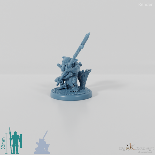 Mountain Goblin Spearman 03