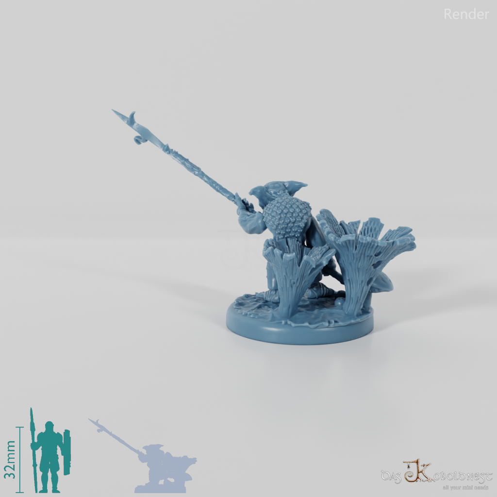 Mountain Goblin Spearman 03