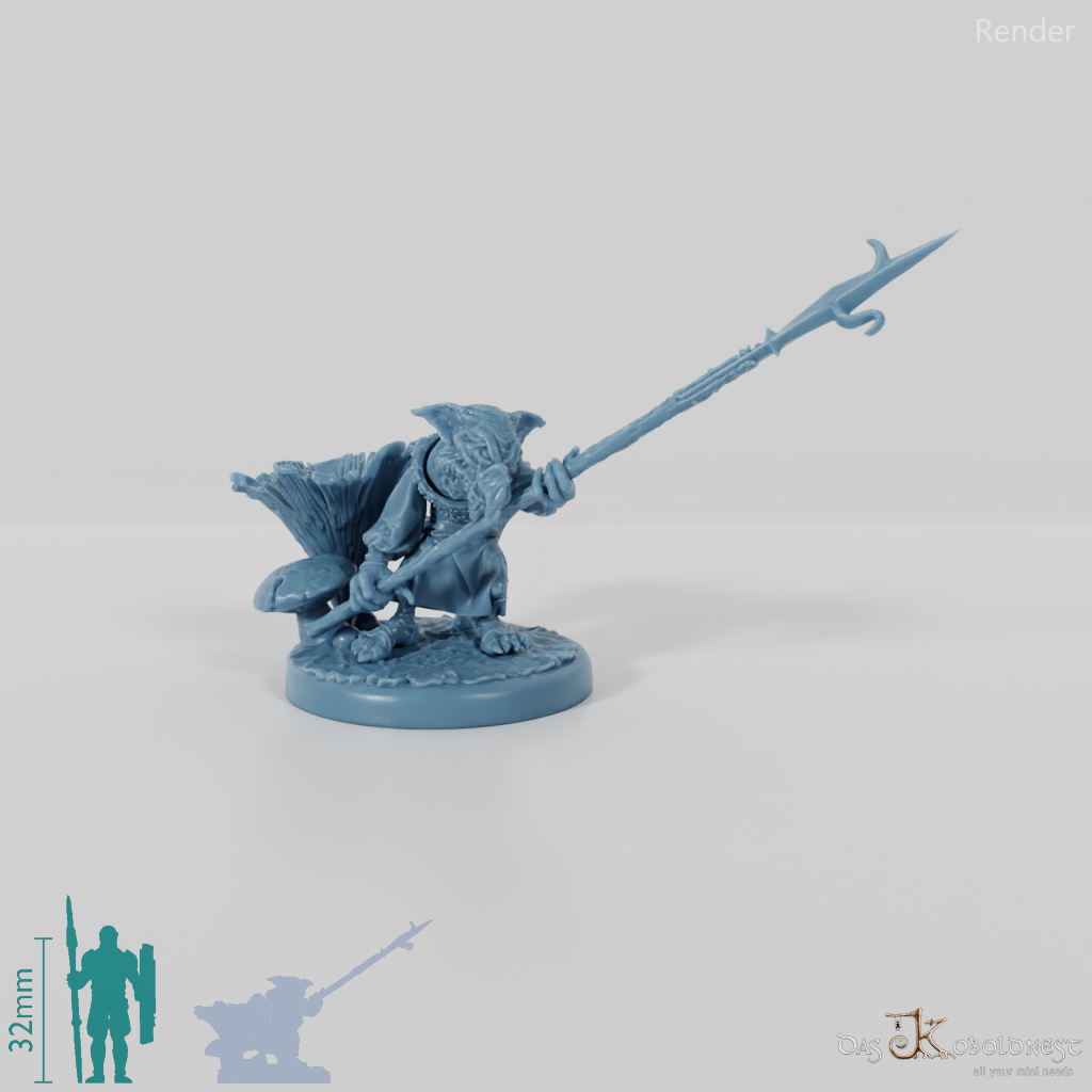 Mountain Goblin Spearman 03