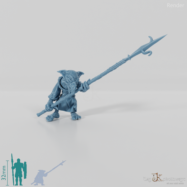 Mountain Goblin Spearman 03