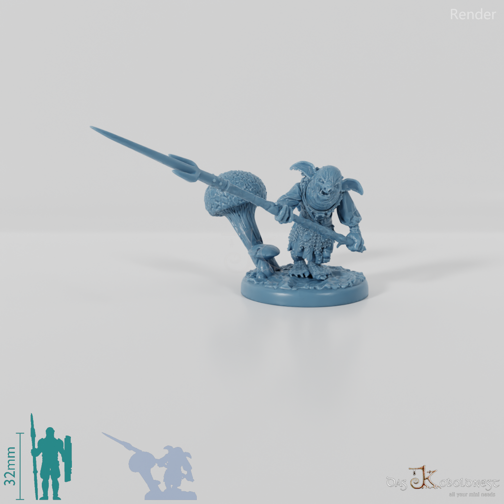 Mountain Goblin Spearman 04