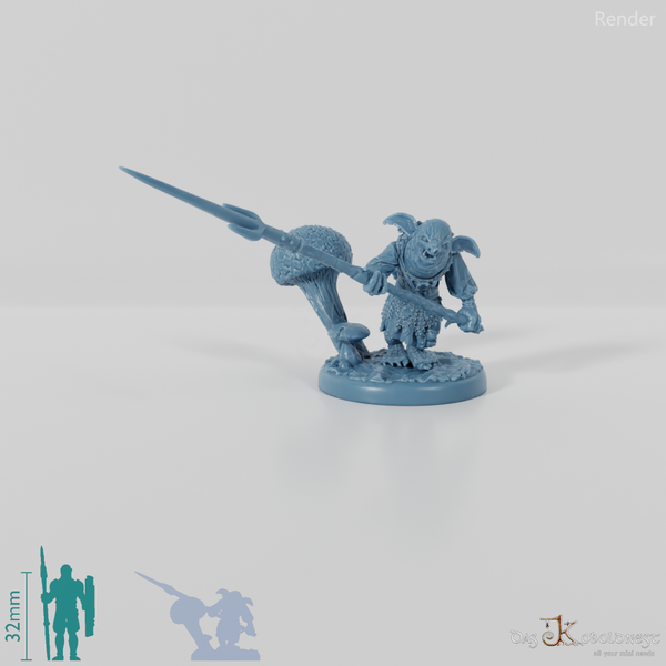 Berggoblin-Speerkämpfer 04