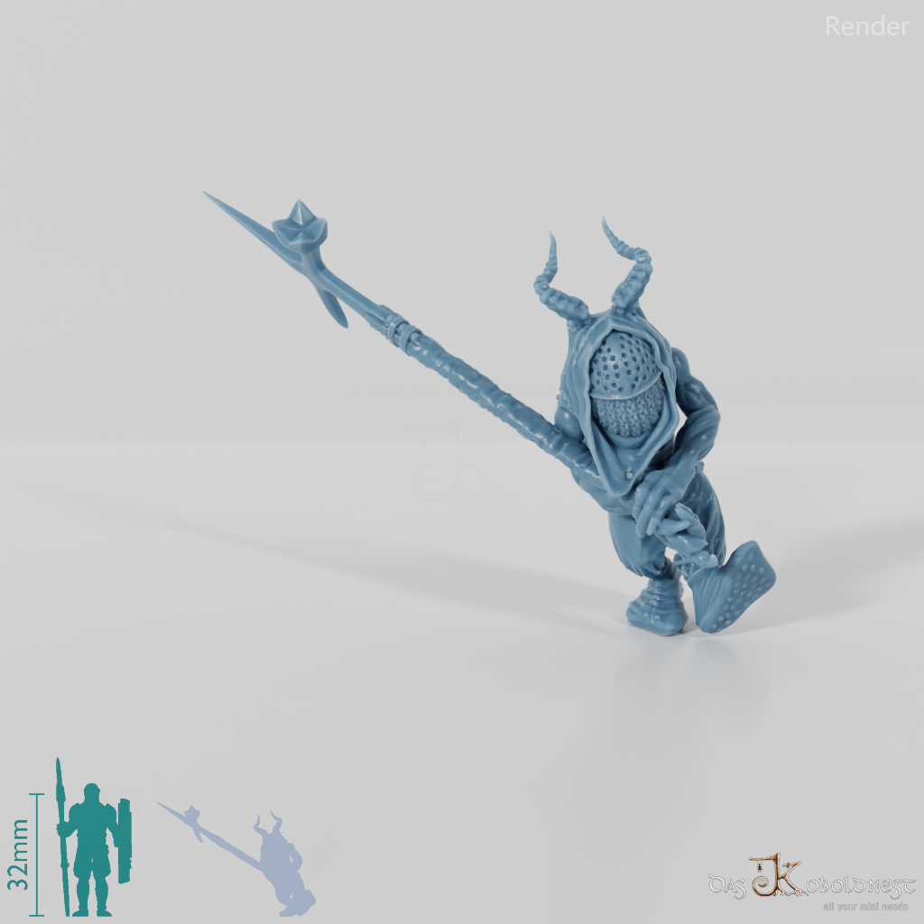 Mountain Goblin Spearman 06