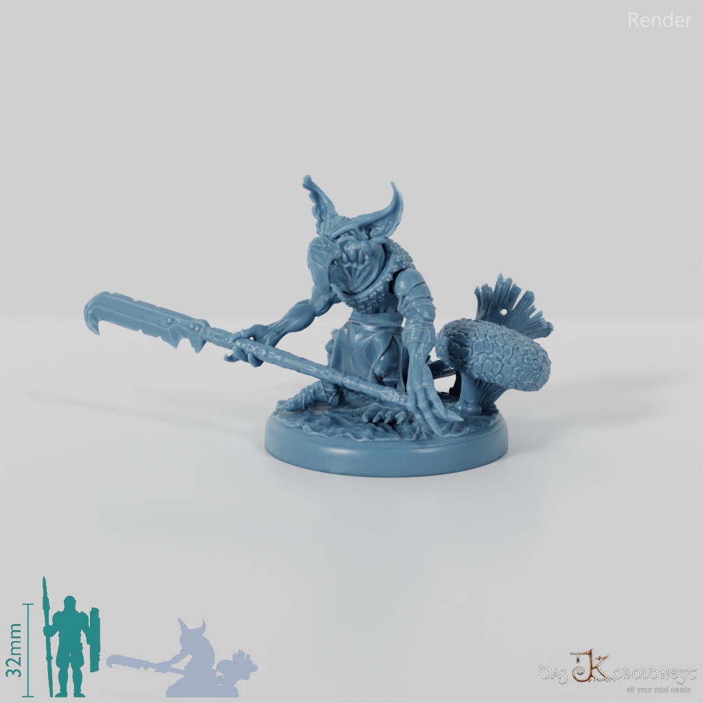 Mountain Goblin Spearman 08