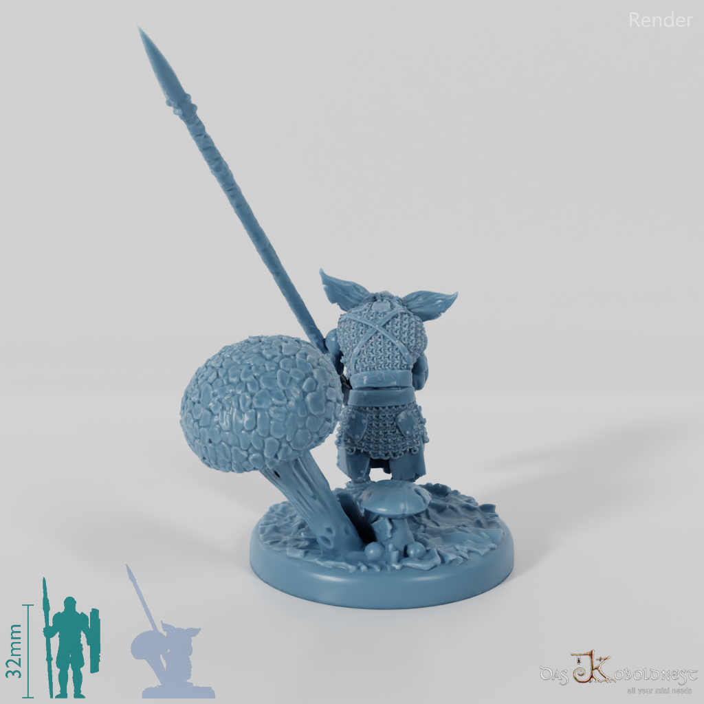 Mountain Goblin Spearman 09