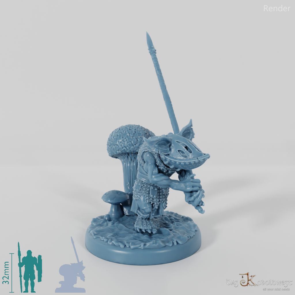 Mountain Goblin Spearman 09