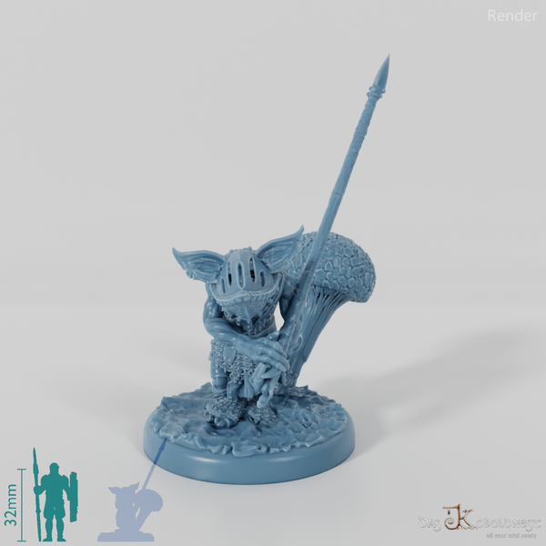 Mountain Goblin Spearman 09