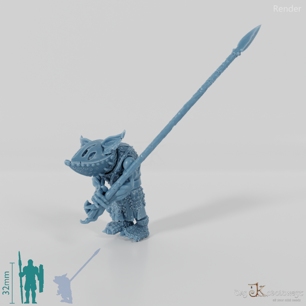 Mountain Goblin Spearman 09