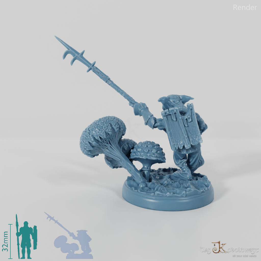 Mountain Goblin Spearman 10