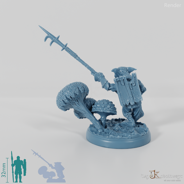 Mountain Goblin Spearman 10
