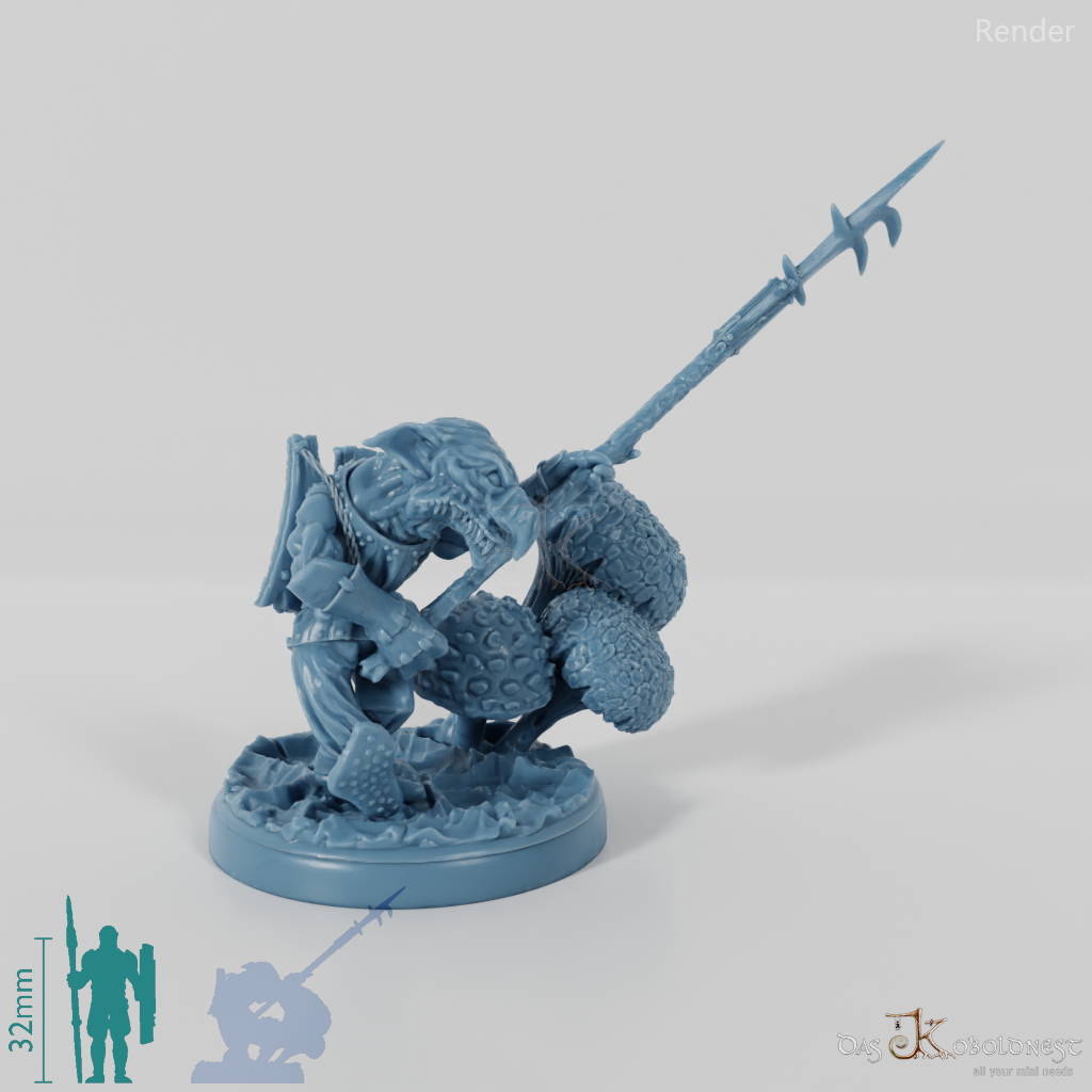 Mountain Goblin Spearman 10