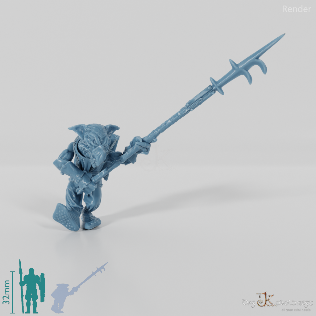 Mountain Goblin Spearman 10