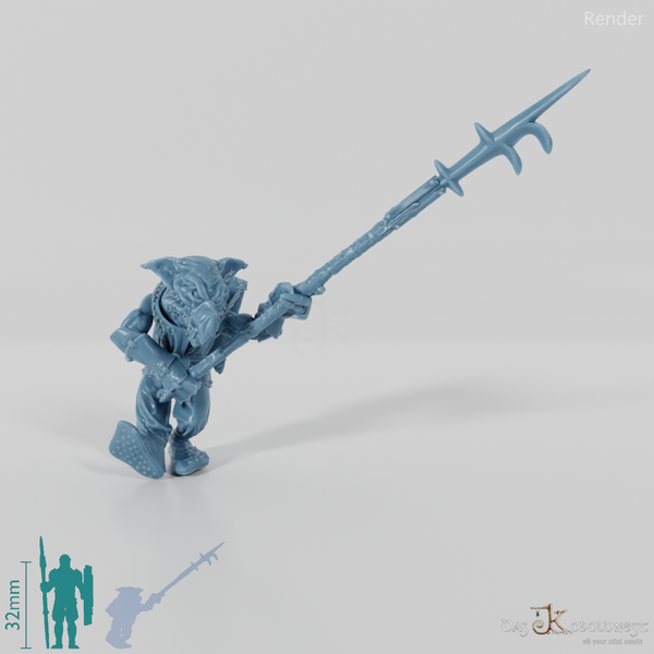Mountain Goblin Spearman 10