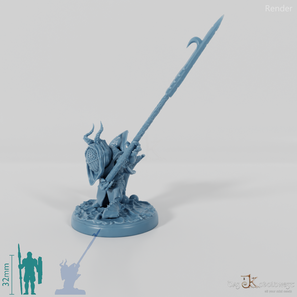 Mountain Goblin Spearman 12