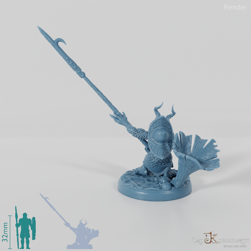 Mountain Goblin Spearman 12