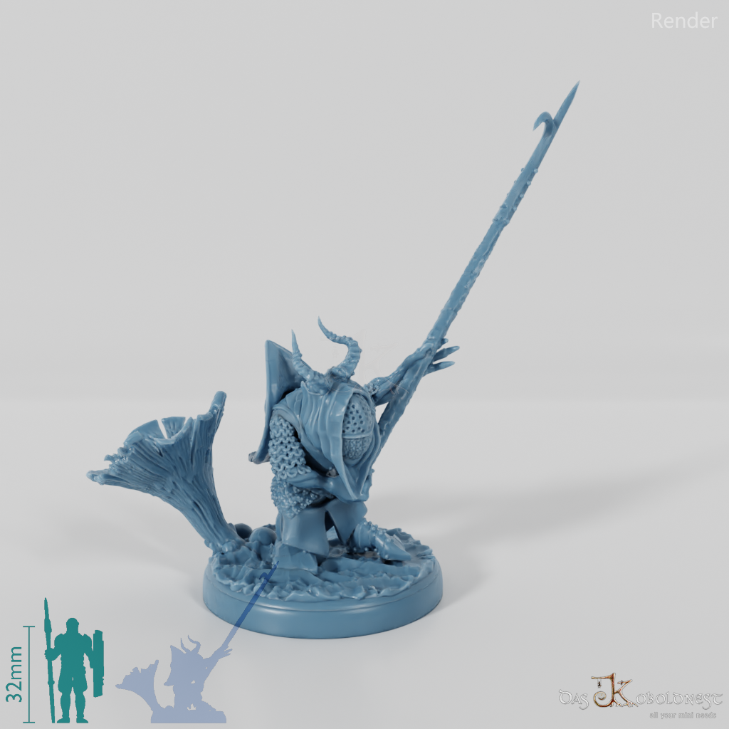 Mountain Goblin Spearman 12