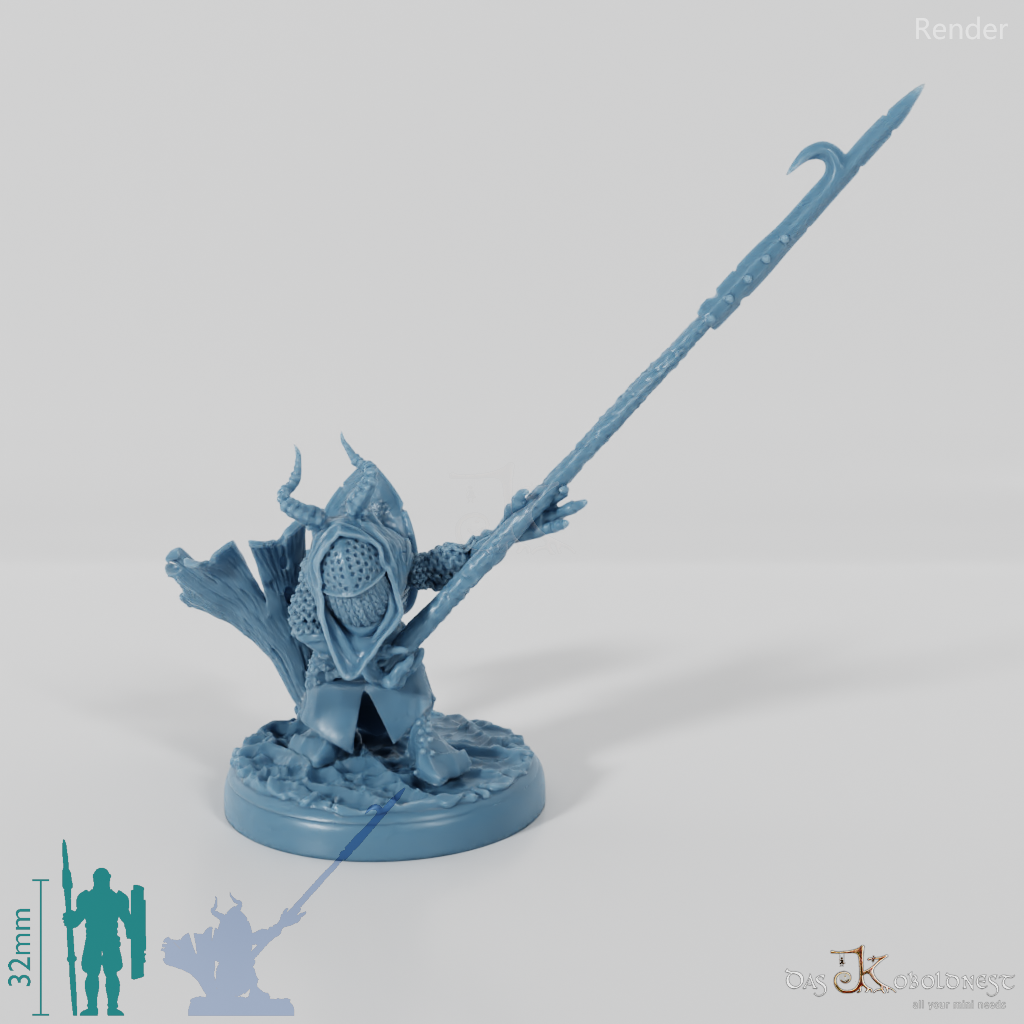 Mountain Goblin Spearman 12