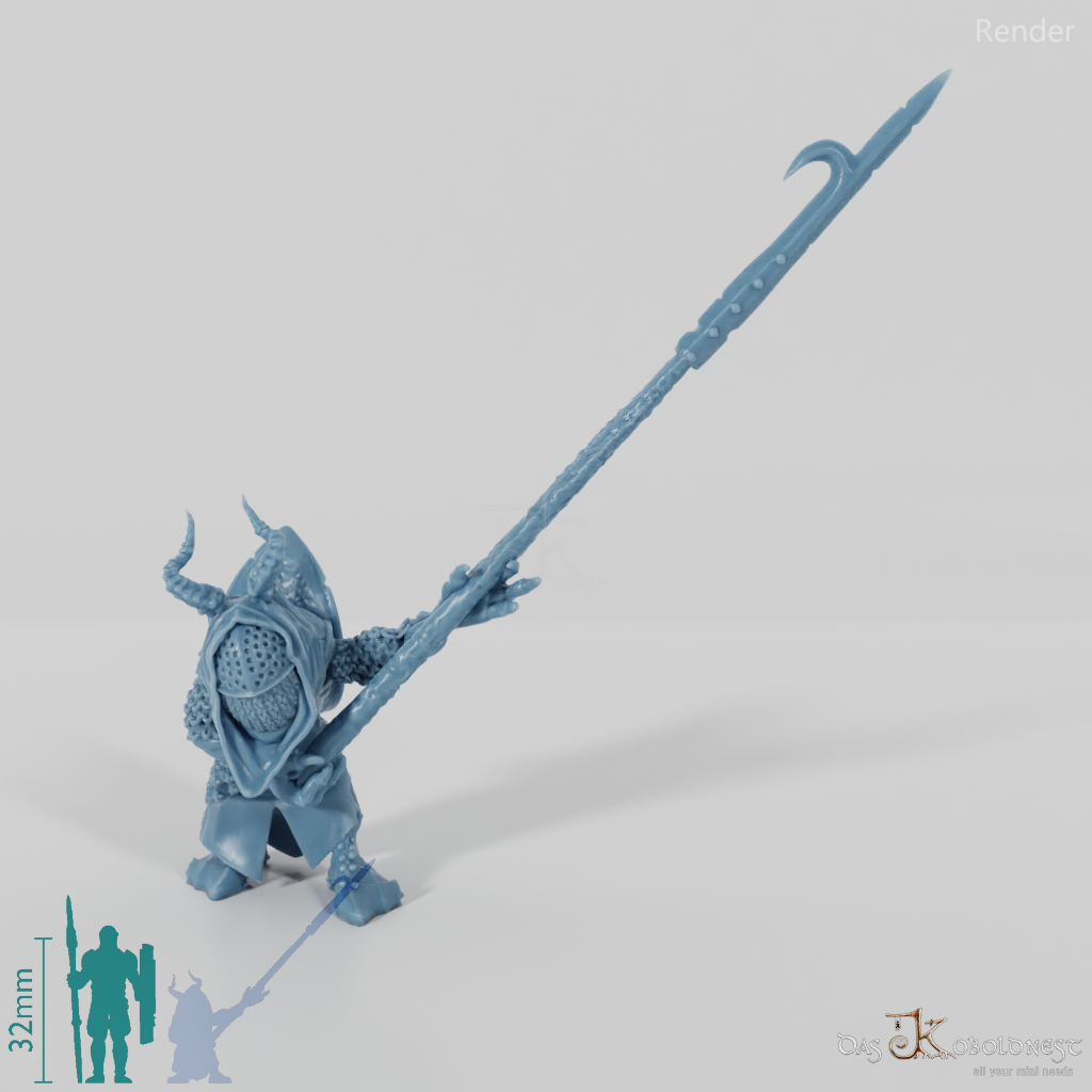 Mountain Goblin Spearman 12