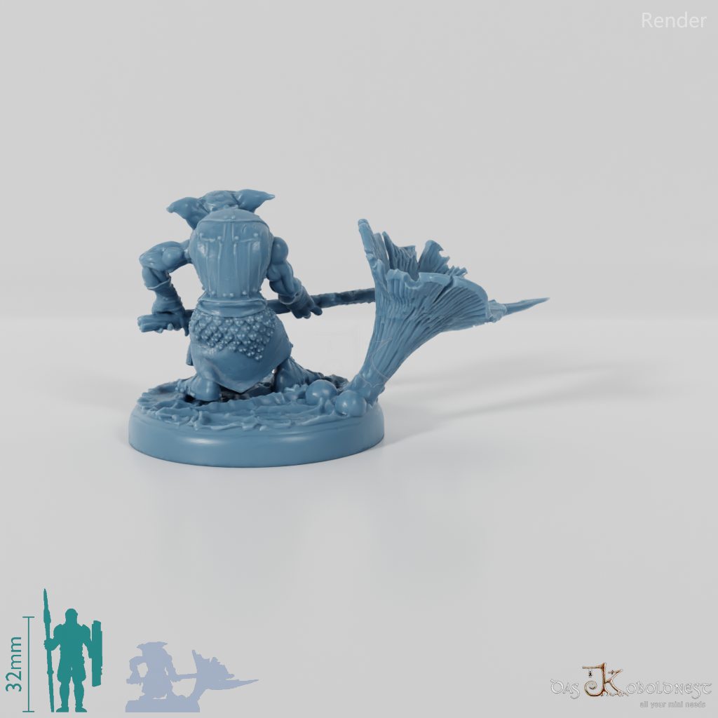 Mountain Goblin Spearman 13