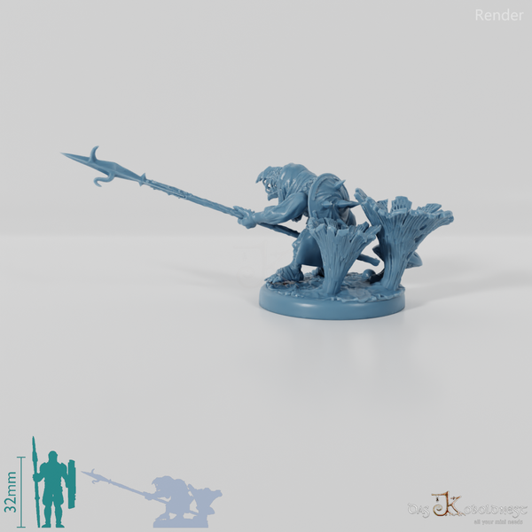 Mountain Goblin Spearman 14