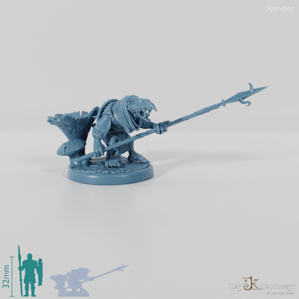 Mountain Goblin Spearman 14