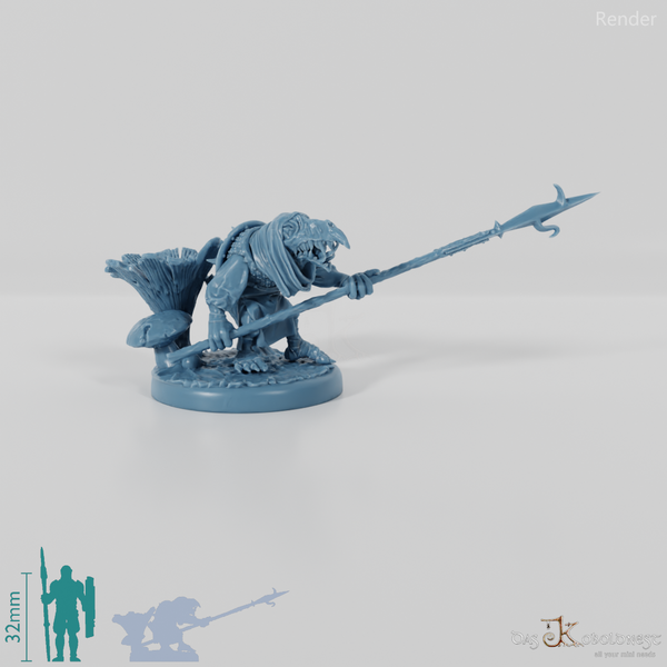 Mountain Goblin Spearman 14