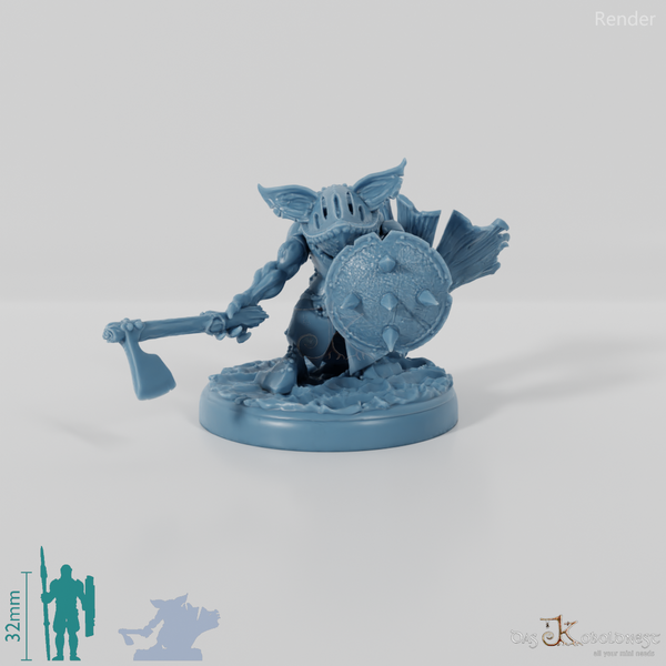 Mountain Goblin Warrior 04