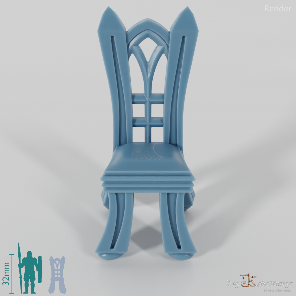 Chair - Gothic Chair 01