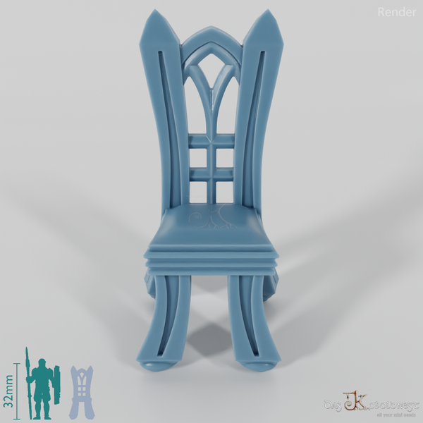 Stuhl - Gotischer Stuhl 01