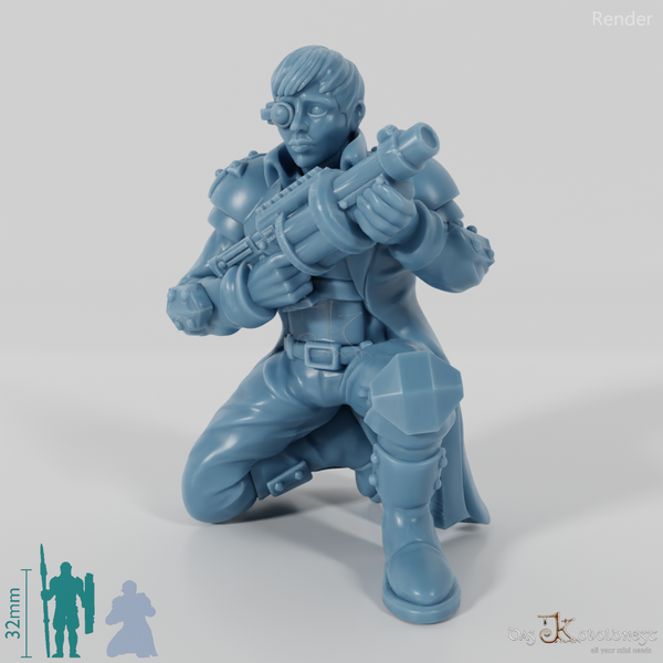 Space Soldiers - Infanterie mit Granatenwerfer 01