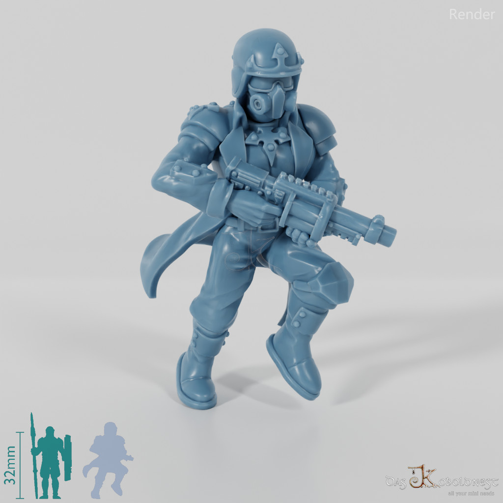 Space Soldiers - Infanterie mit Granatenwerfer 05