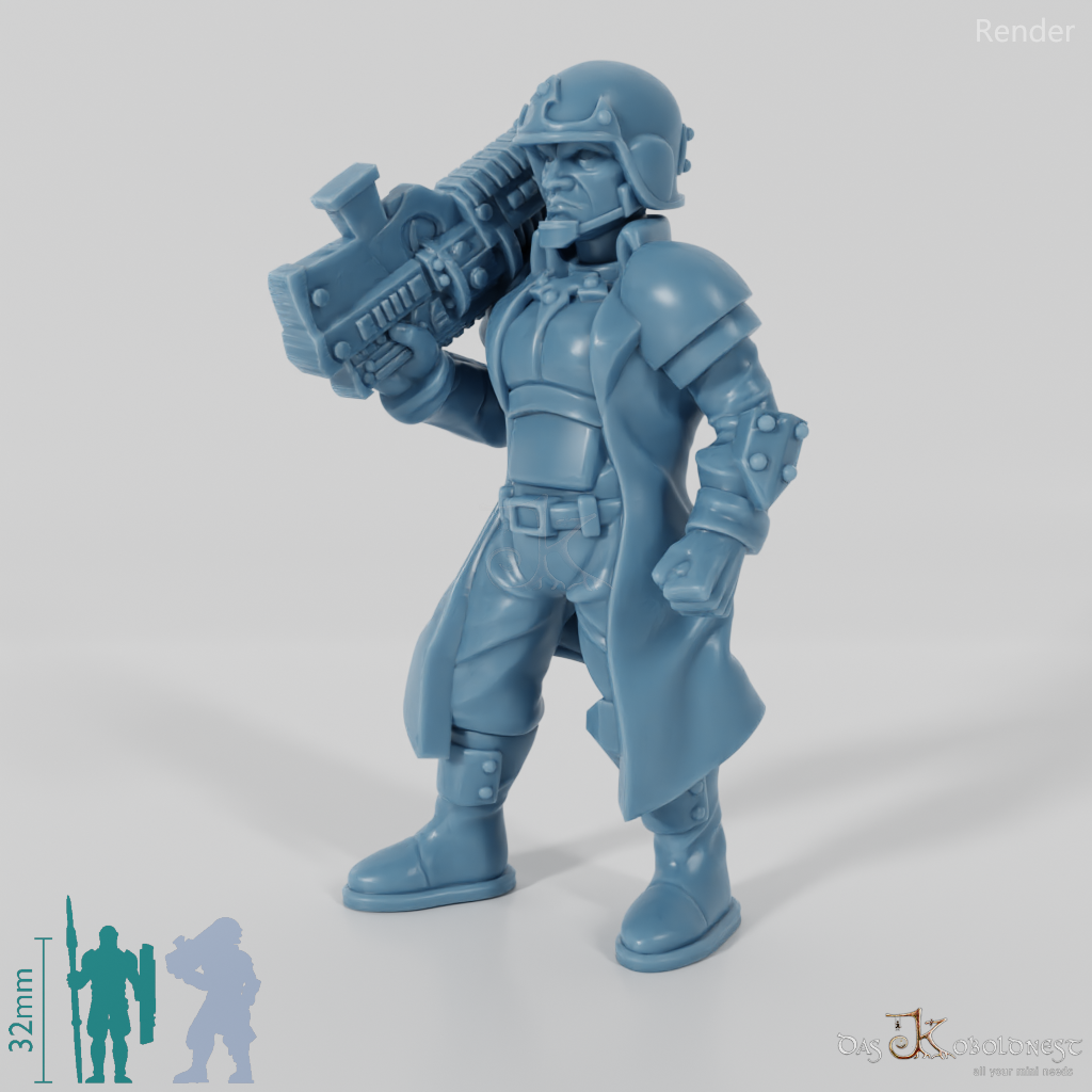 Space Soldiers - Infanterie mit Granatenwerfer 03