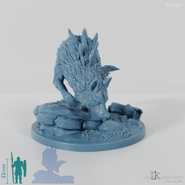 Grimpaw der Schreckenswolf