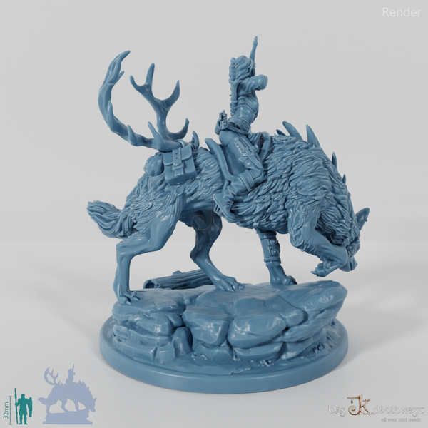 Lila, Elfen-Waldläuferin auf Grimpaw