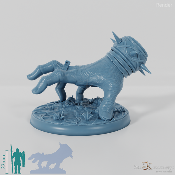 Crawling giant hand 02