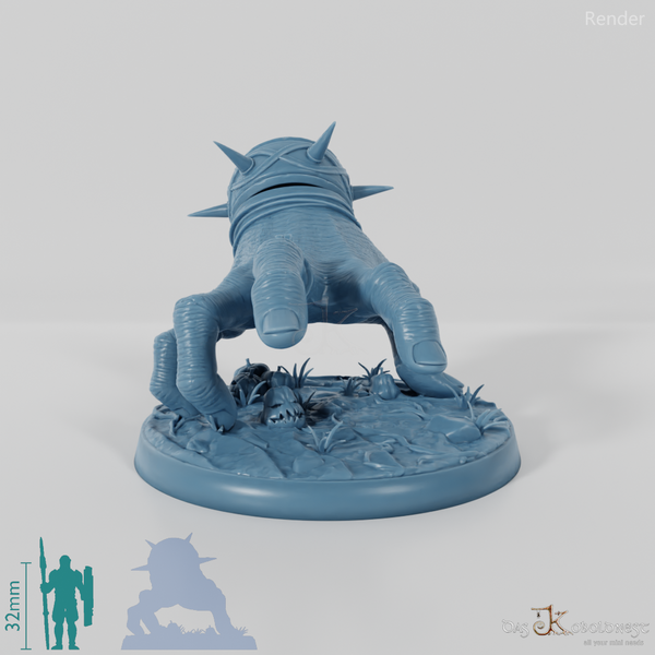 Crawling giant hand 02