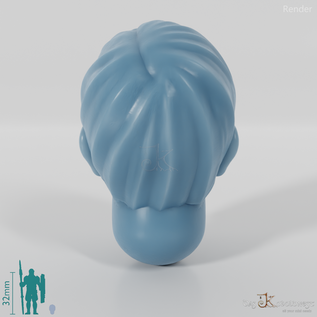 Space Soldiers - Infantry Head - Woman 01