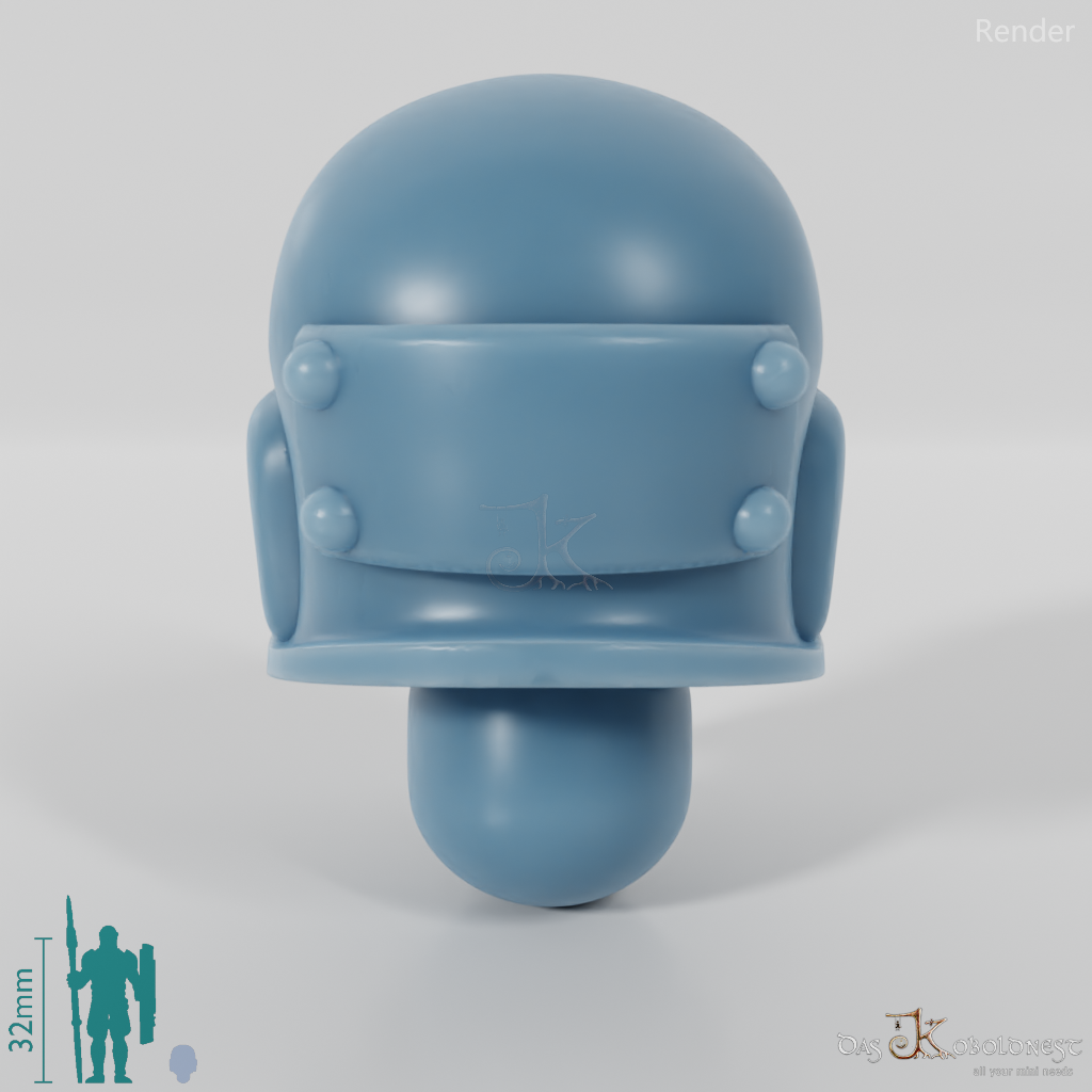 Space Soldiers - Infantry Head - Helmet 01