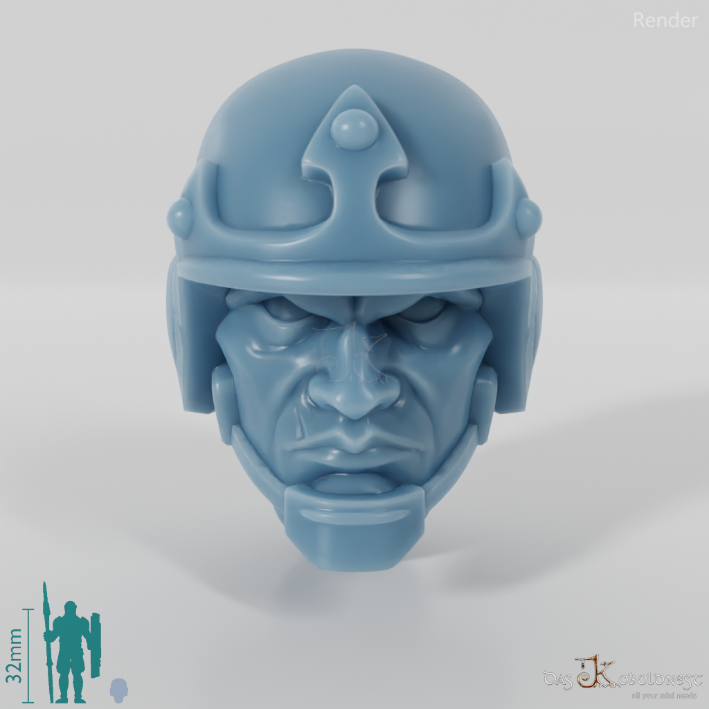 Space Soldiers - Infantry Head - Helmet 01