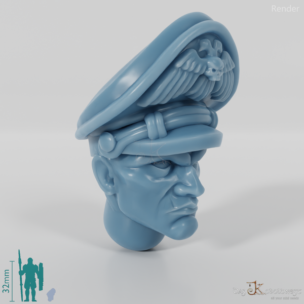 Space Soldiers - Infanteriekopf - Offiziersmütze