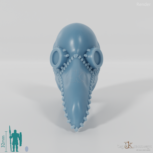 Vile Plague Mage - Head - Plague Doctor