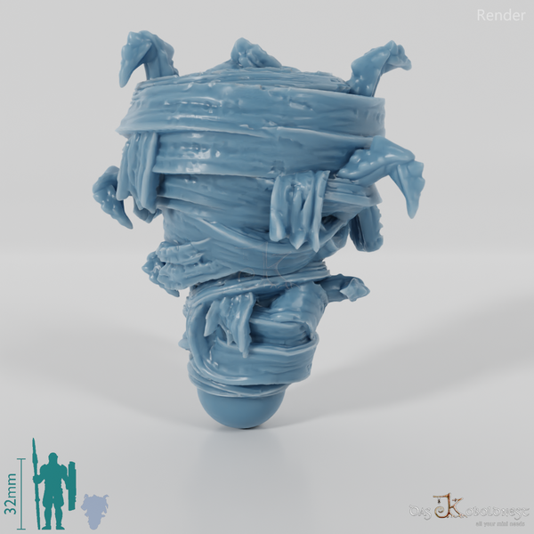 Vile Plague Mage - Head - Turban with Legs