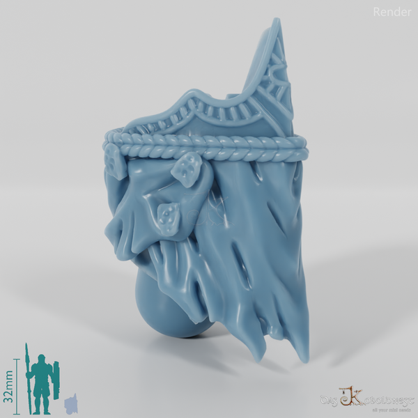 Vile Hero - Head - Veil