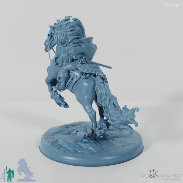 Jakob Grimsky, Kopfloser Reiter auf Kalamax 1