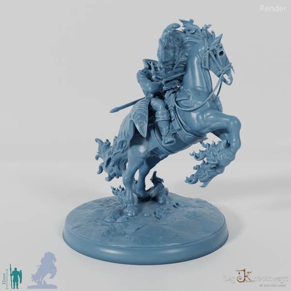 Jakob Grimsky, Kopfloser Reiter auf Kalamax 1