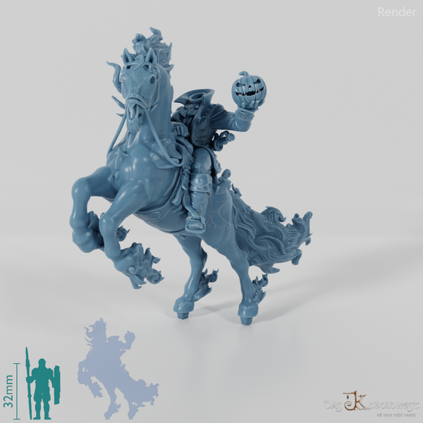 Jakob Grimsky, Kopfloser Reiter auf Kalamax 1