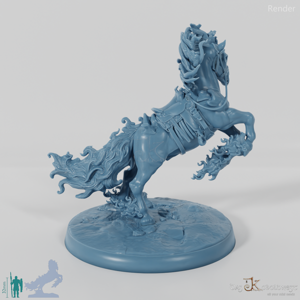 Kalamax, Flammender Nachtmahr - Gesattelt