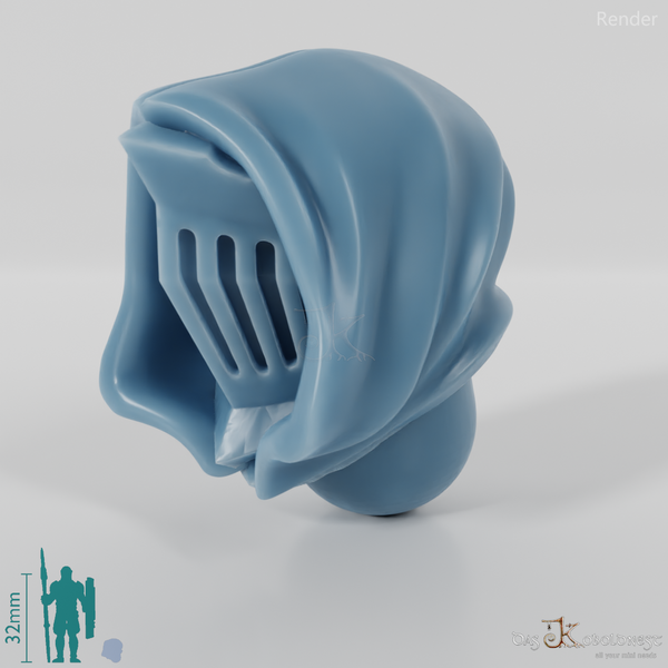 Valiant Hero - Head - Alva Hood