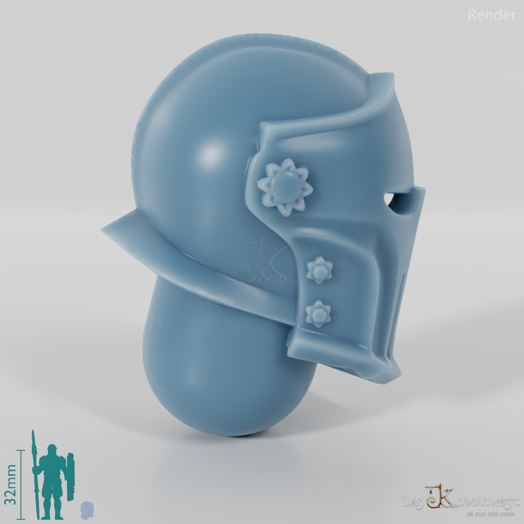 Valiant Battle Mage - Head - Helmet