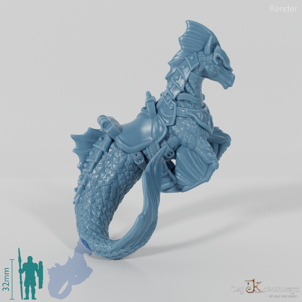 Hippokamp - Gesattelter Hippokamp